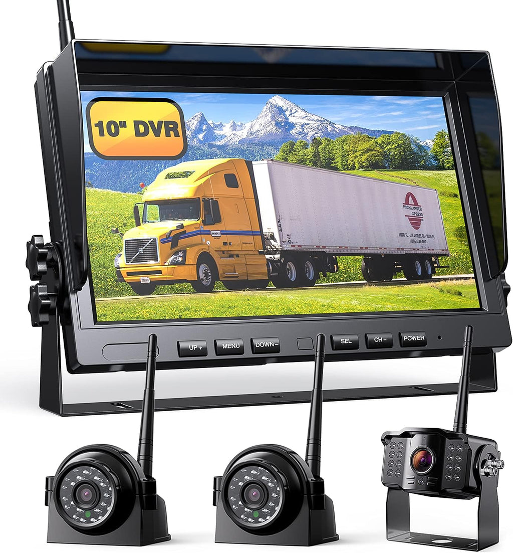 1080P Wireless Backup Camera with 10" FHD Monitor E57639
