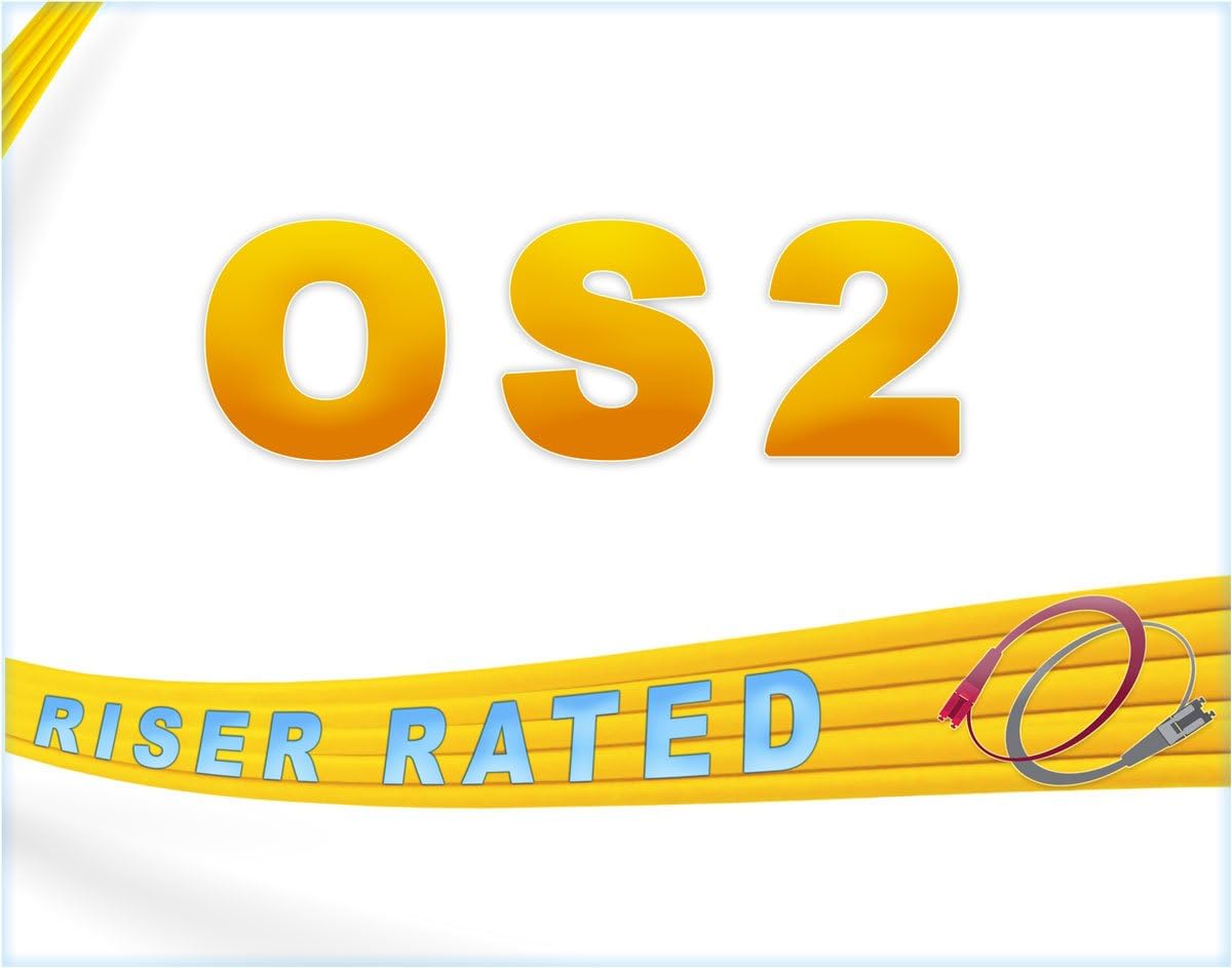 12Pk 3M OS2 LC SC Single Mode Fiber Patch Cables J954732