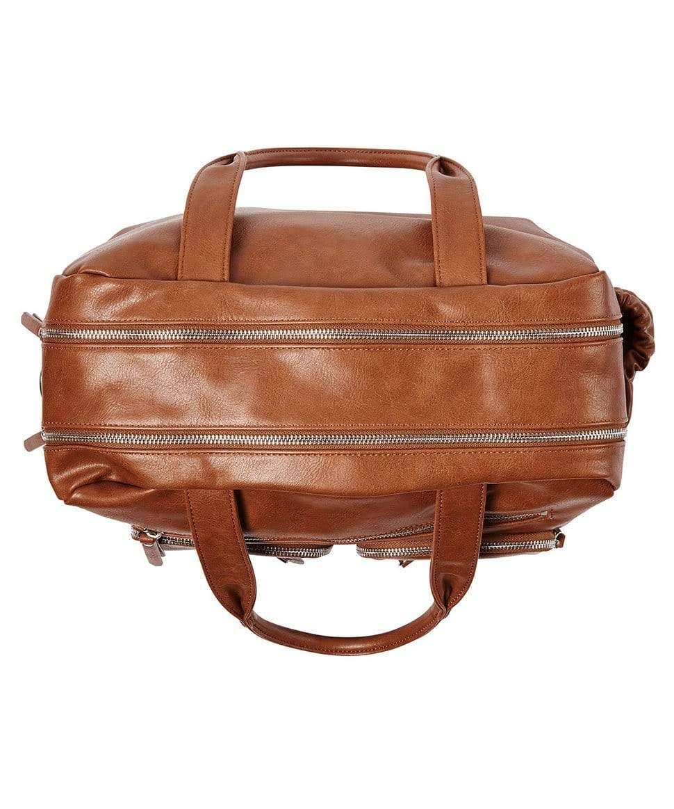 Faux Leather Nappy Bag A2861