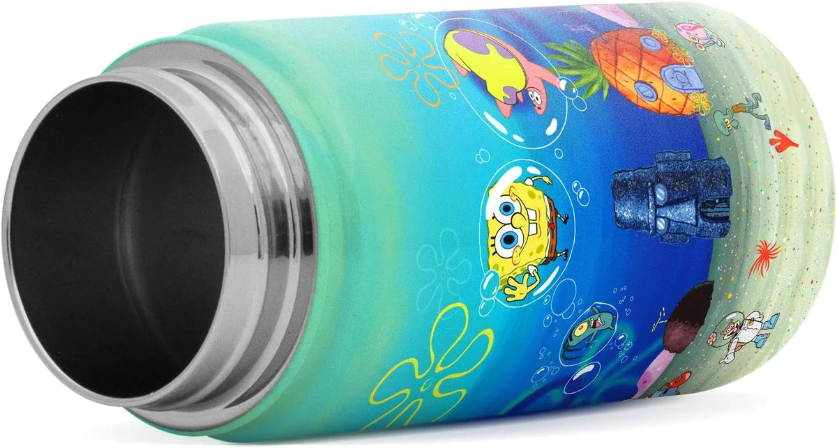 14oz Insulated Stainless Steel Water Bottle with Straw Lid G161316