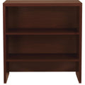 Mahogany 2-Shelf Hutch Bookcase X7553