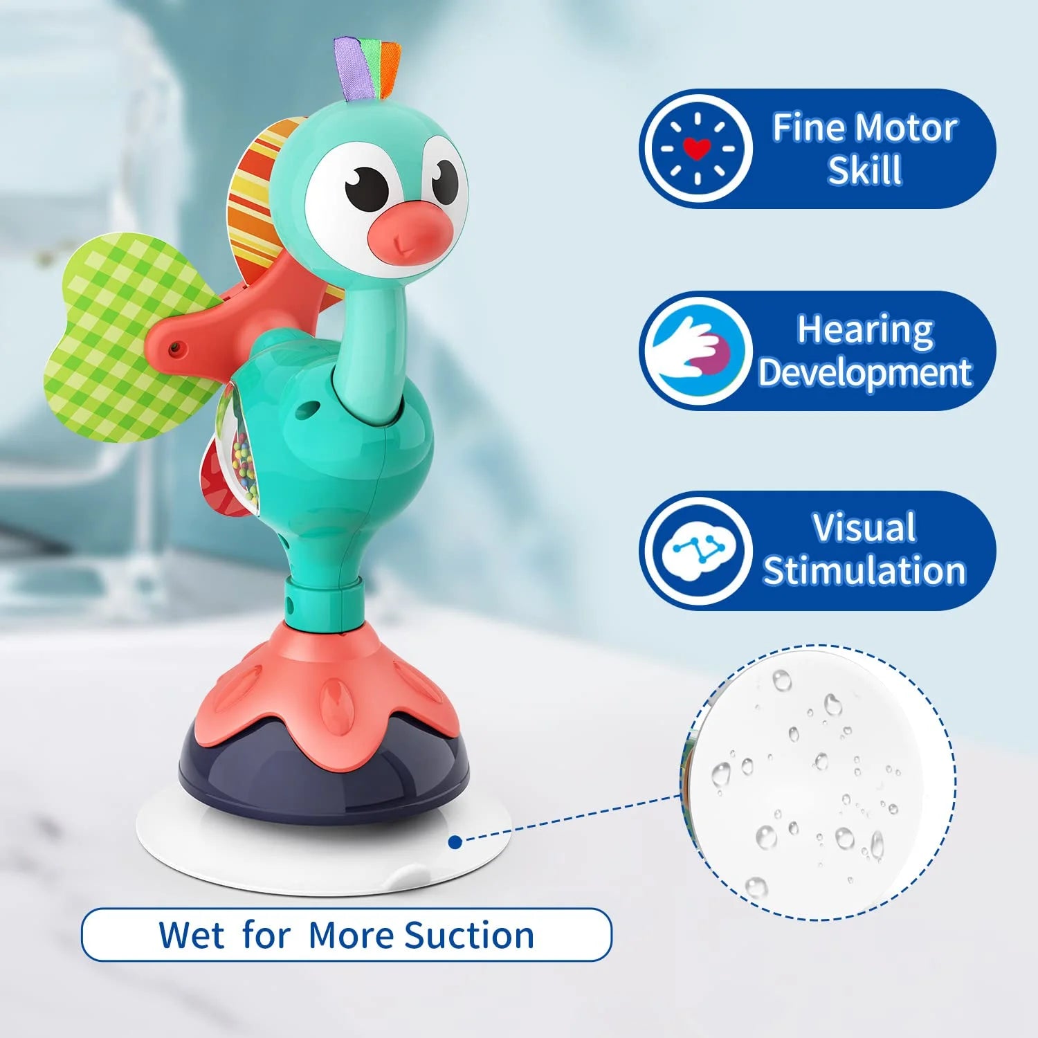 Suction Cup Rattle Toy for Infant & Toddler N320095