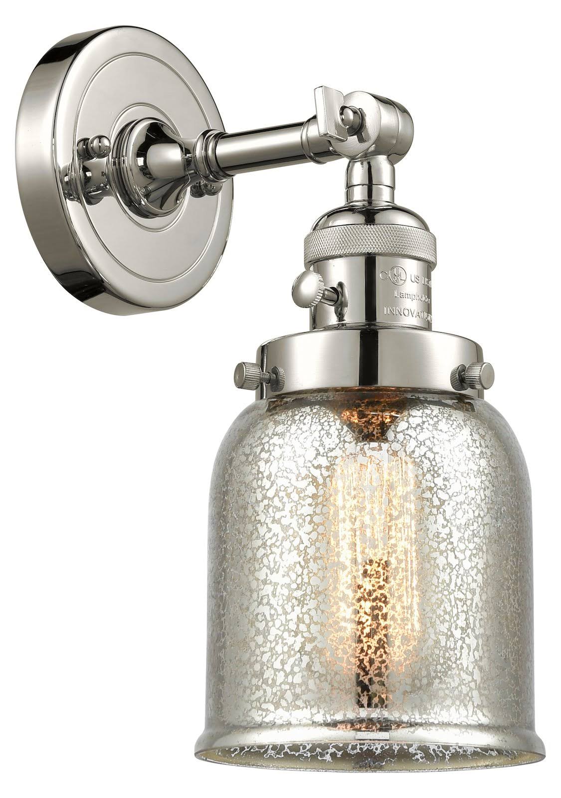 Nickel 1 Light Sconce V7273