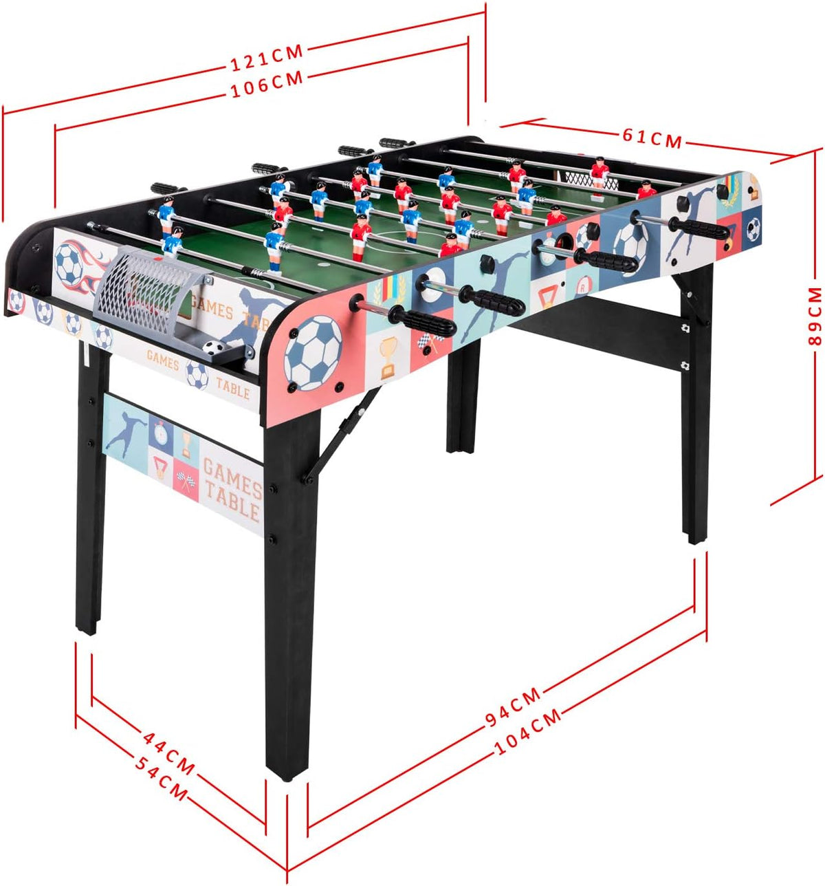 4ft Folding Foosball Table R729