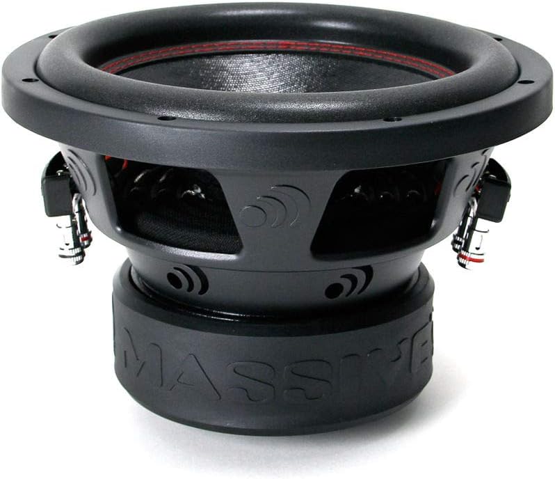6.5 Inch Car Audio Subwoofer, 250 Watt RMS, Dual 4 Ohm Y6504