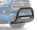 Black Bull Bar with Skid Plate and Dual Row LED Light Bar W52722
