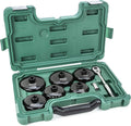8-Piece End Cap Oil Filter Wrench with 72T Ratchet, Pack of 2 B715865