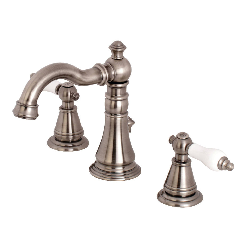 Black Stainless Widespread Bathroom Faucet K6193