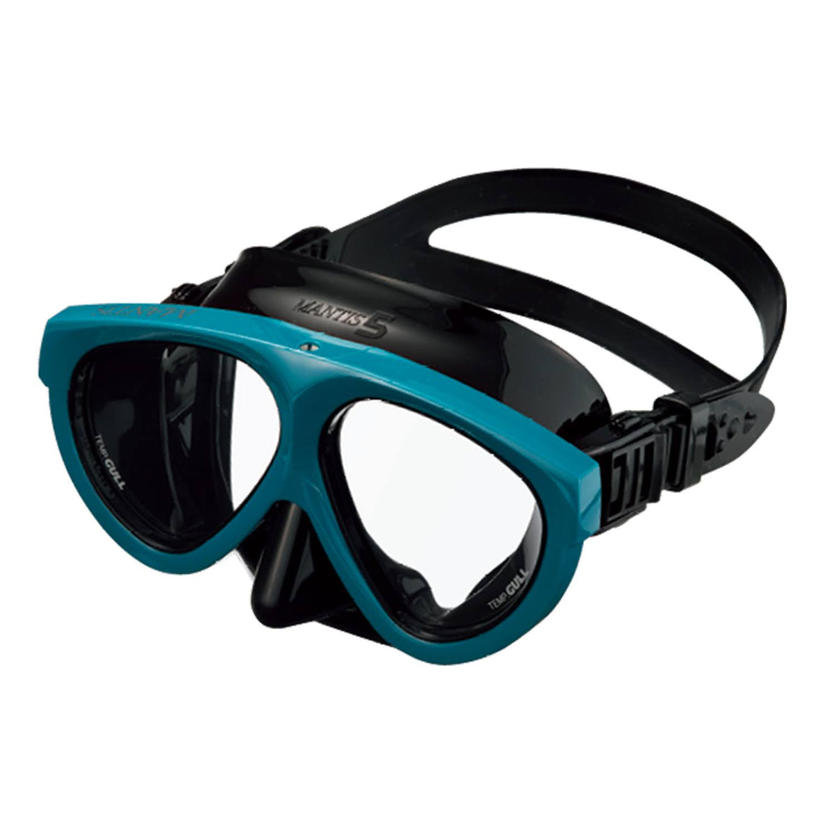Black Silicone Turquoise Frame O843