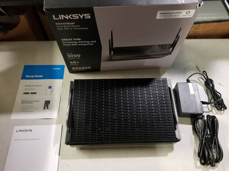 AX6000 Dual-Band Mesh Wi-Fi 6 Router F76450