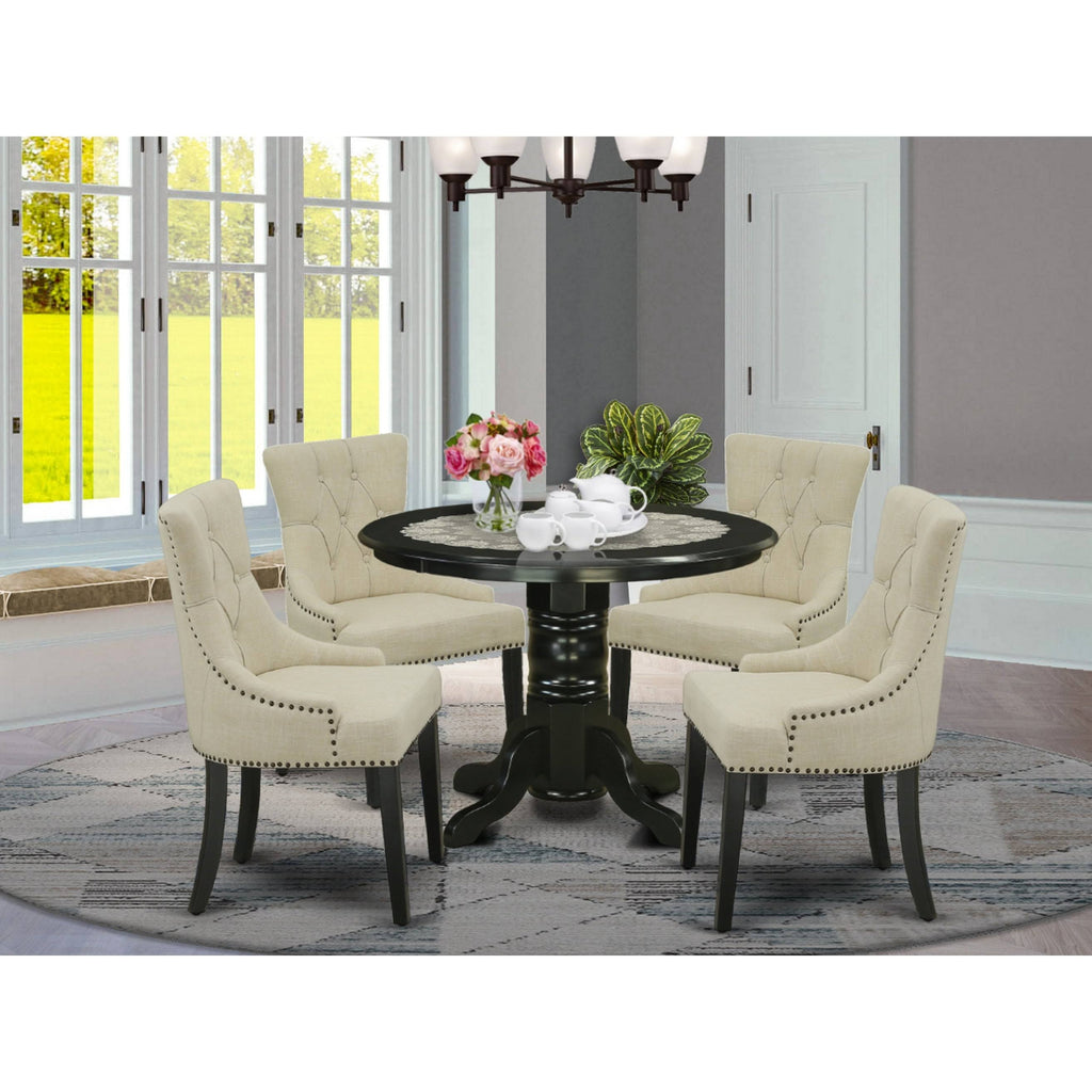 Black Dining Room Set Q505