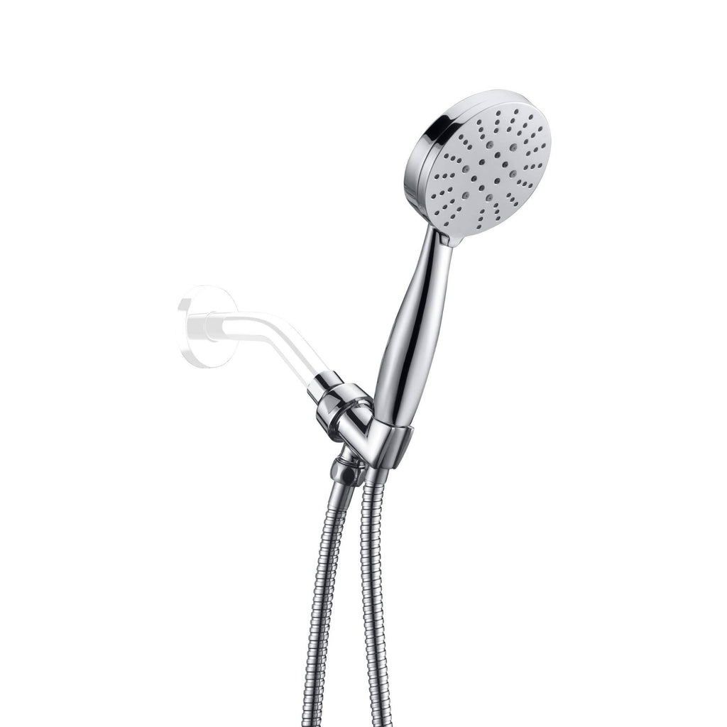 Chrome Hand Held Shower Head Set, 3 Sprays Z66985
