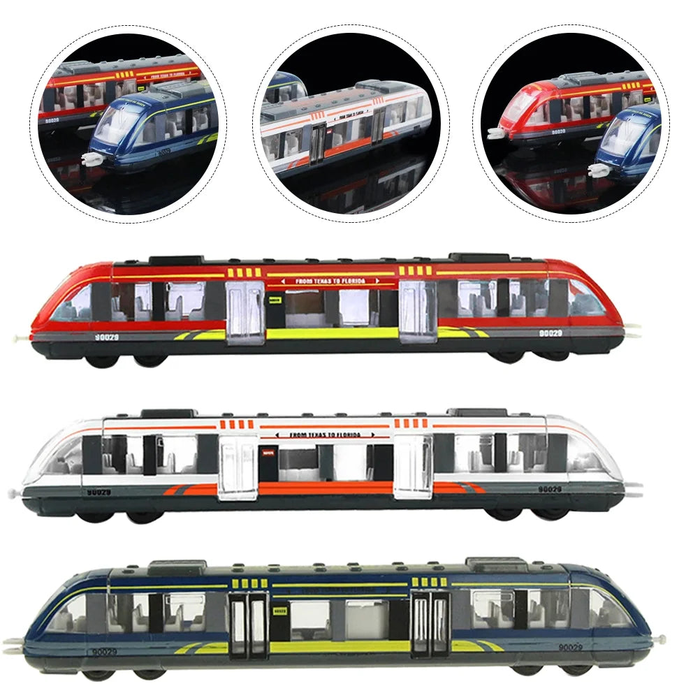 3pcs Simulation Electric Train Toy A268