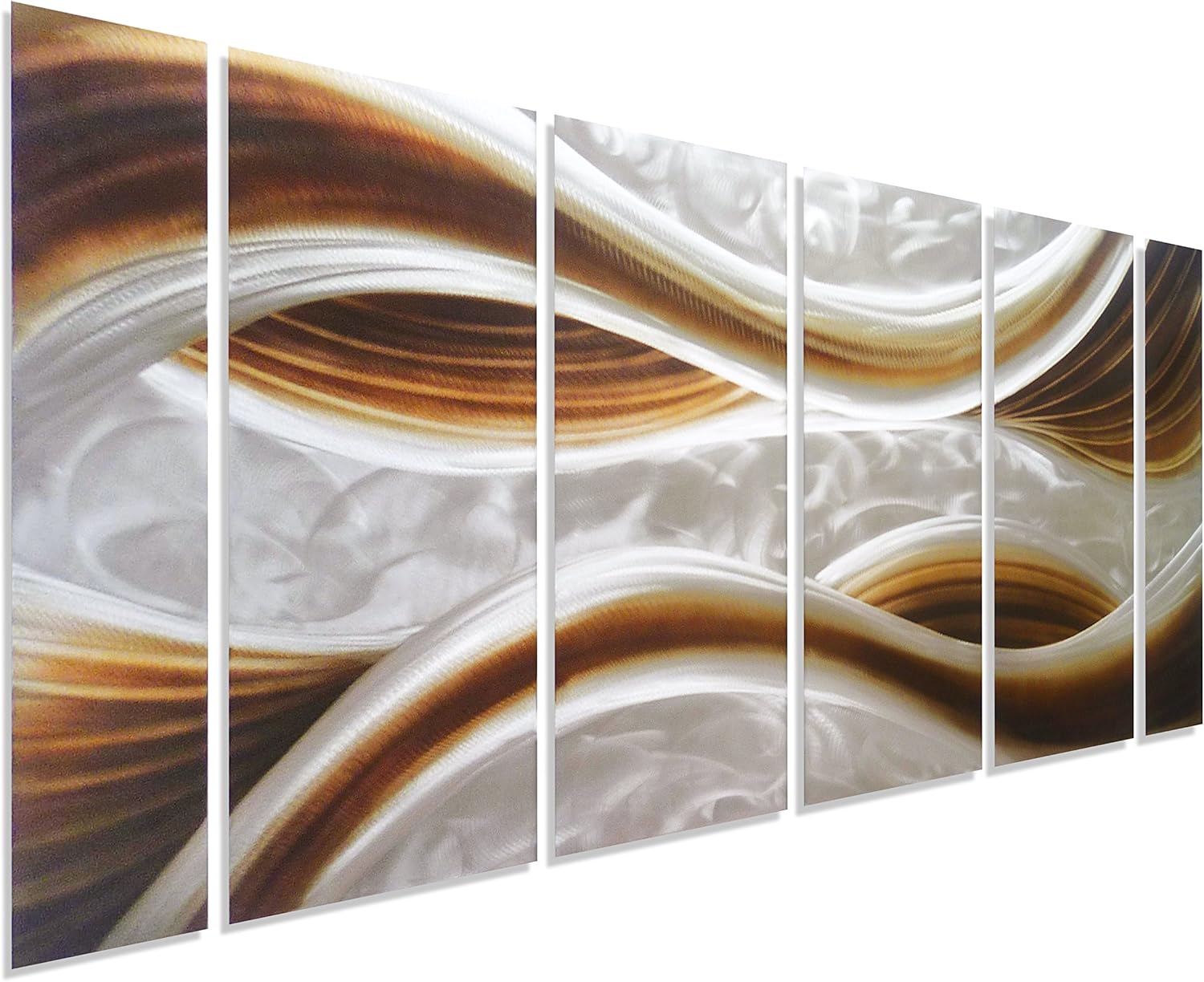 3D Metal Wall Art 6-Panels 24 x 65 O53370