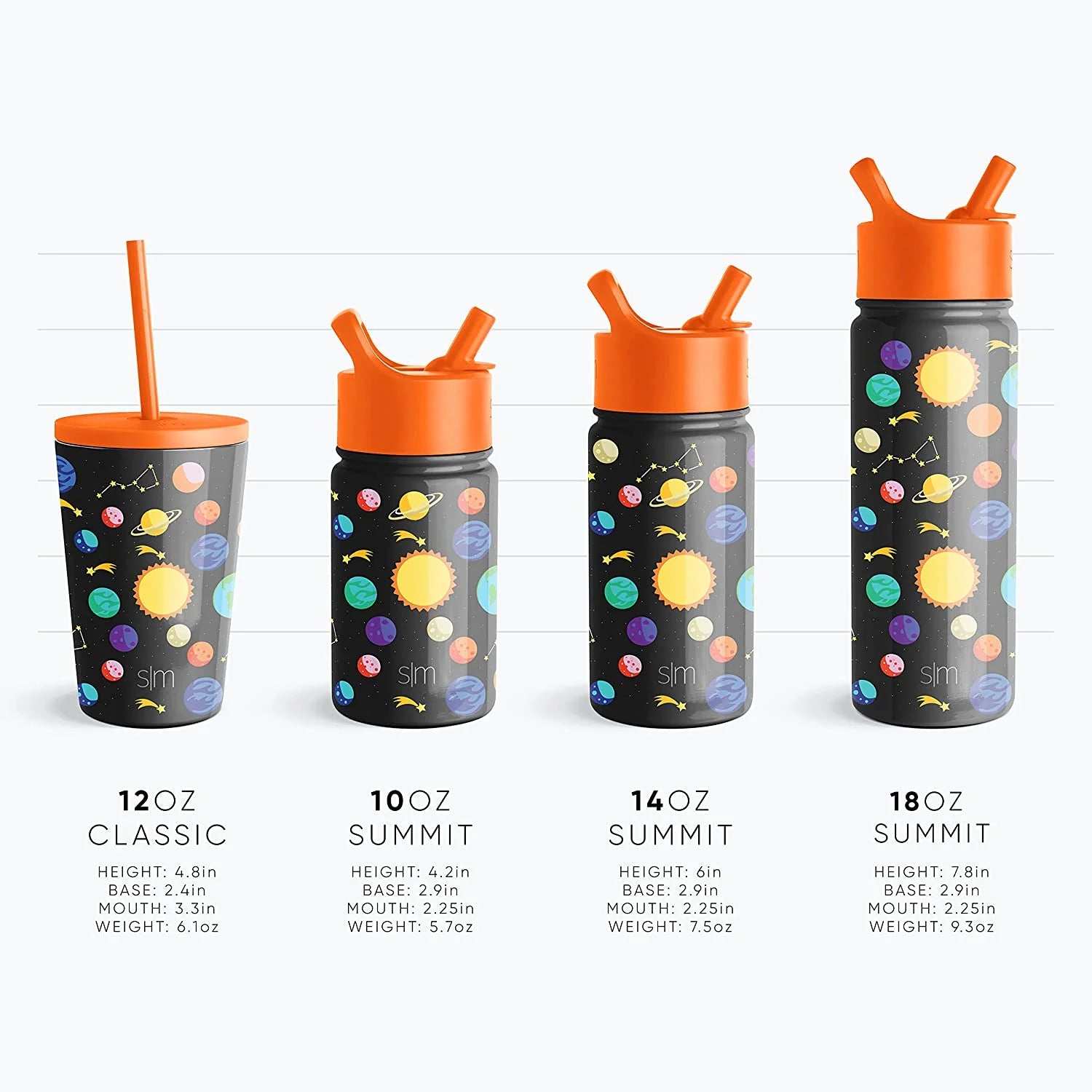 14oz Insulated Stainless Steel Water Bottle with Straw Lid G161316