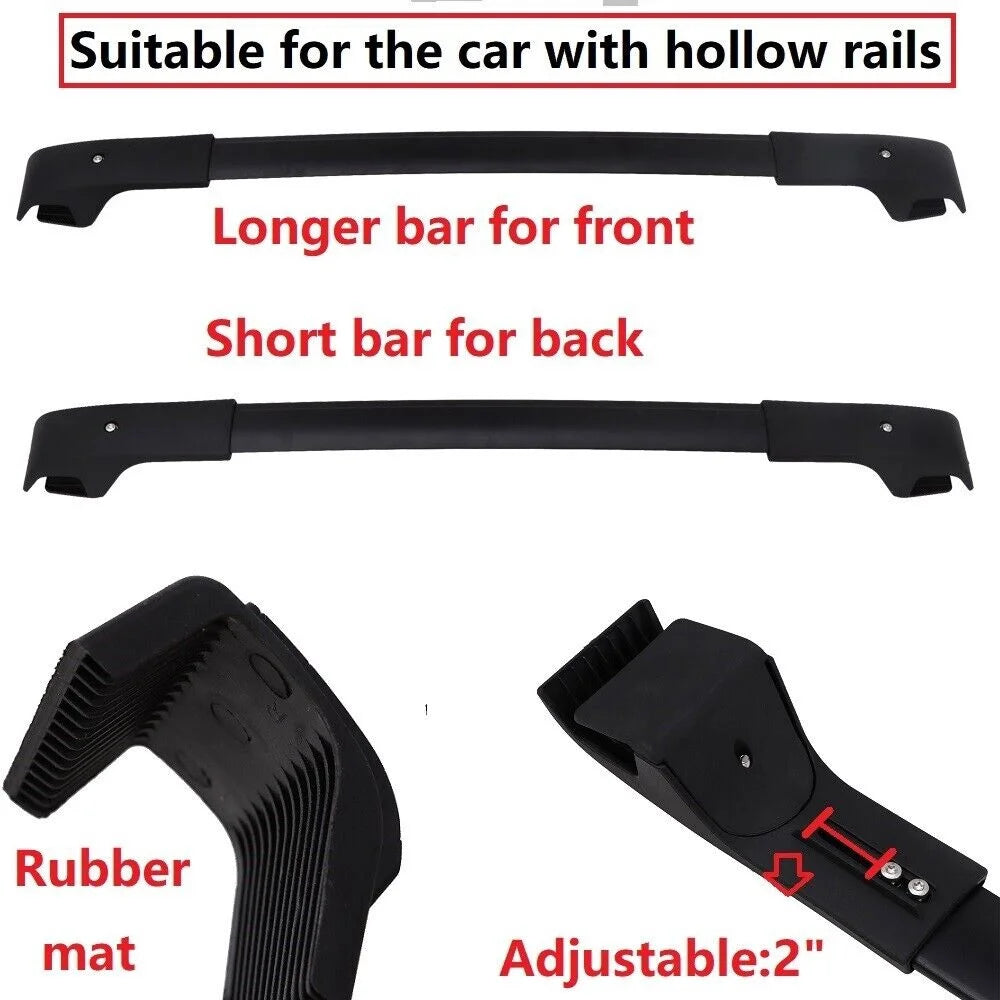 Roof Rack Cross Bars Luggage Carrier S3756