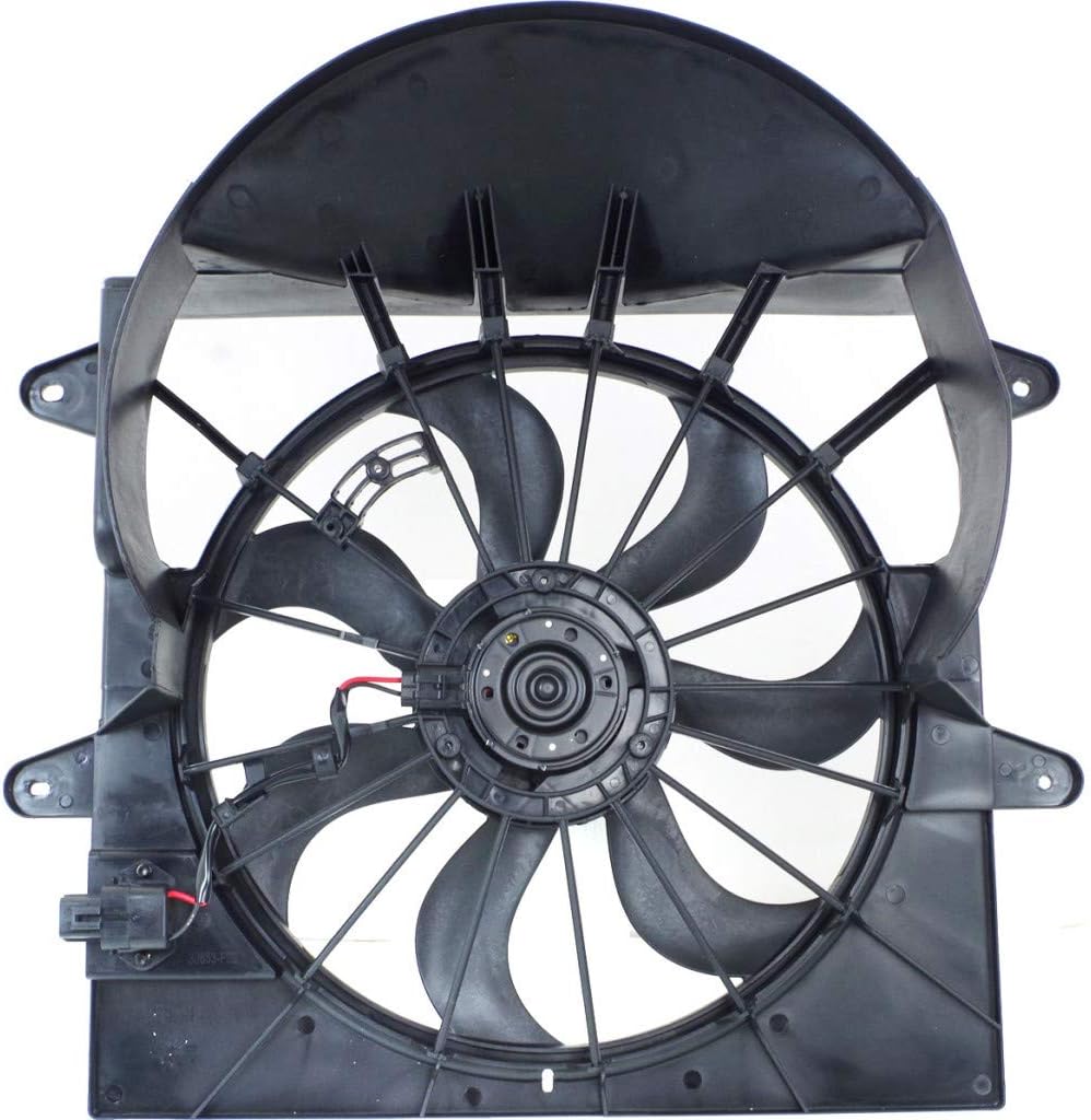 Radiator Fan for Jeep Grand Cherokee 2009 2010 Single Fan 3.7L 4.7L Engine T809