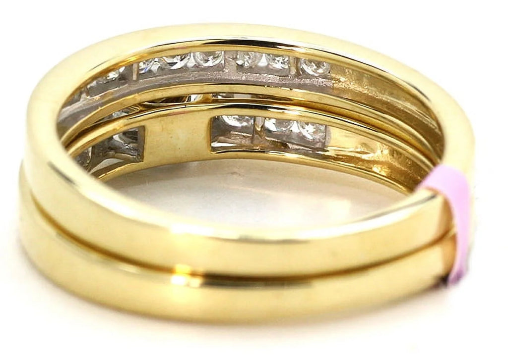 10K Yellow Gold Diamond Engagement Ring J5353