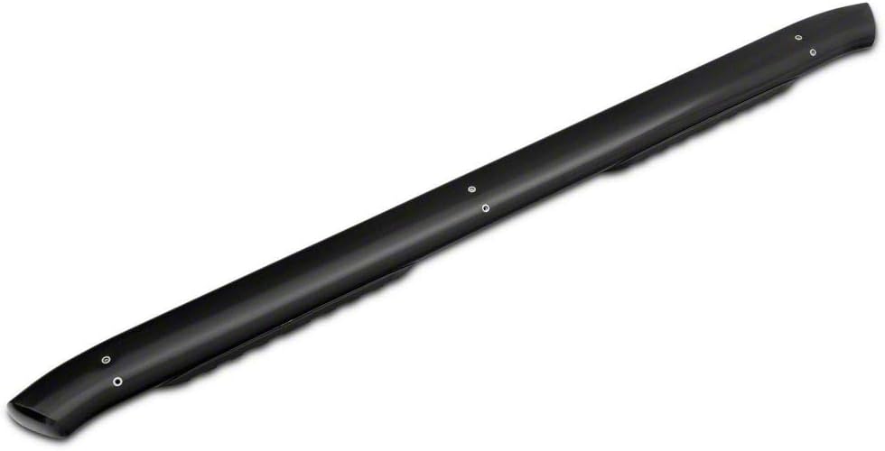 Black 5-Inch Oval Bent End Side Step Bars O301162