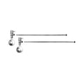 Satin Brass Angle Compression Supply Kit L613948