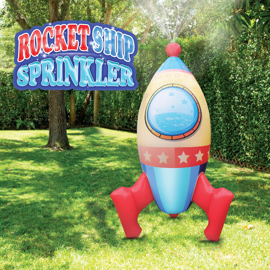 Inflatable Sprinkler Rocket Ship D852