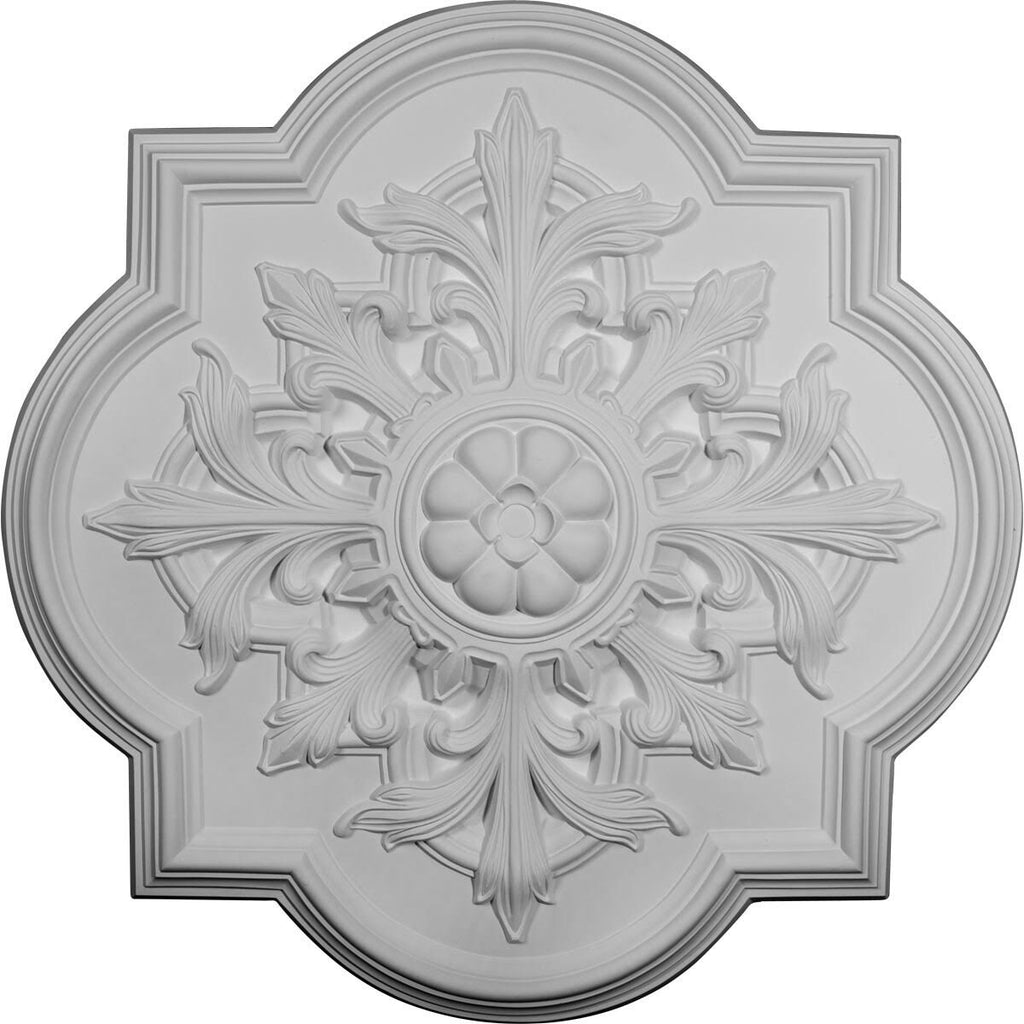 Bonetti Ceiling Medallion, Hand-Painted Bronze H618