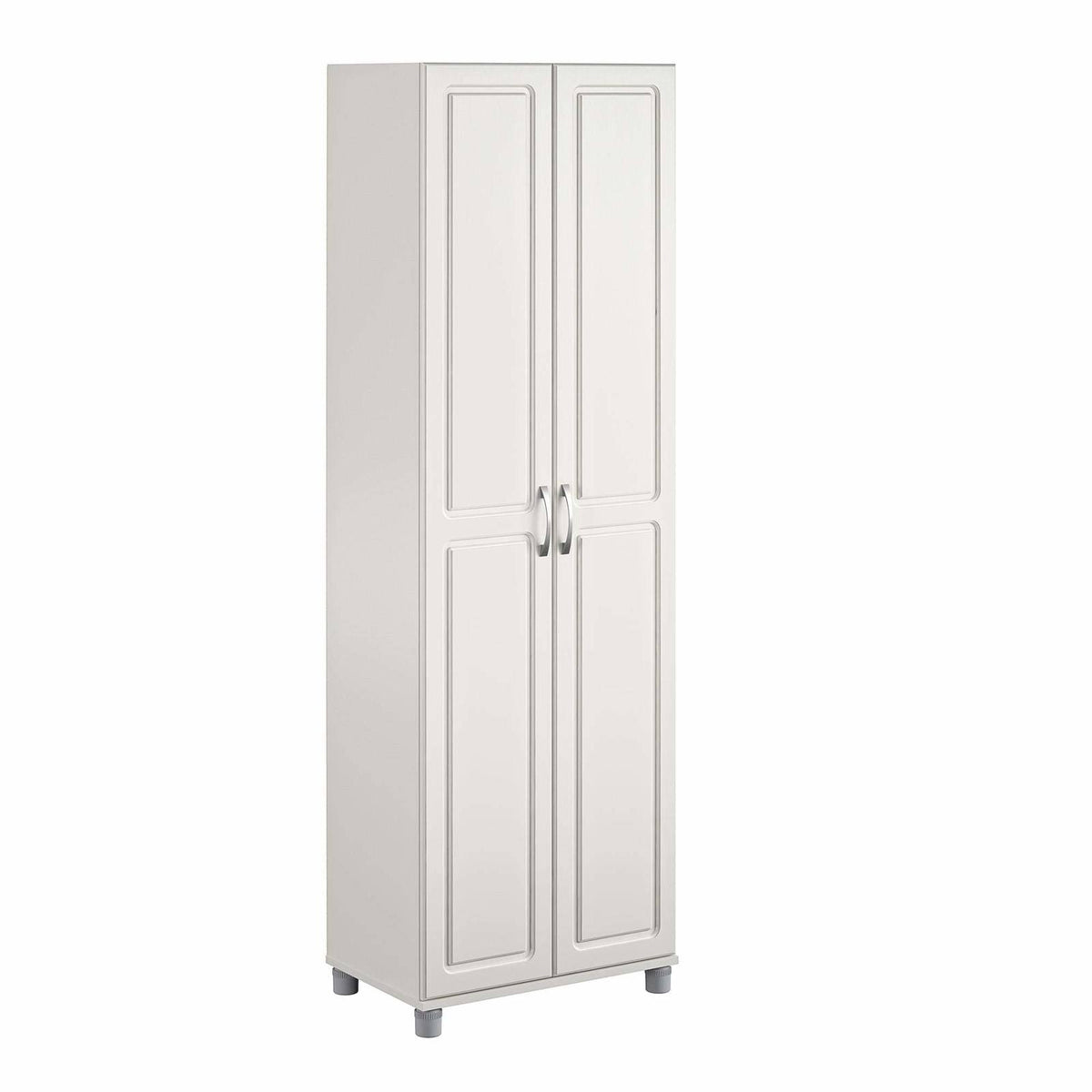 White Utility Storage Cabinet I79403