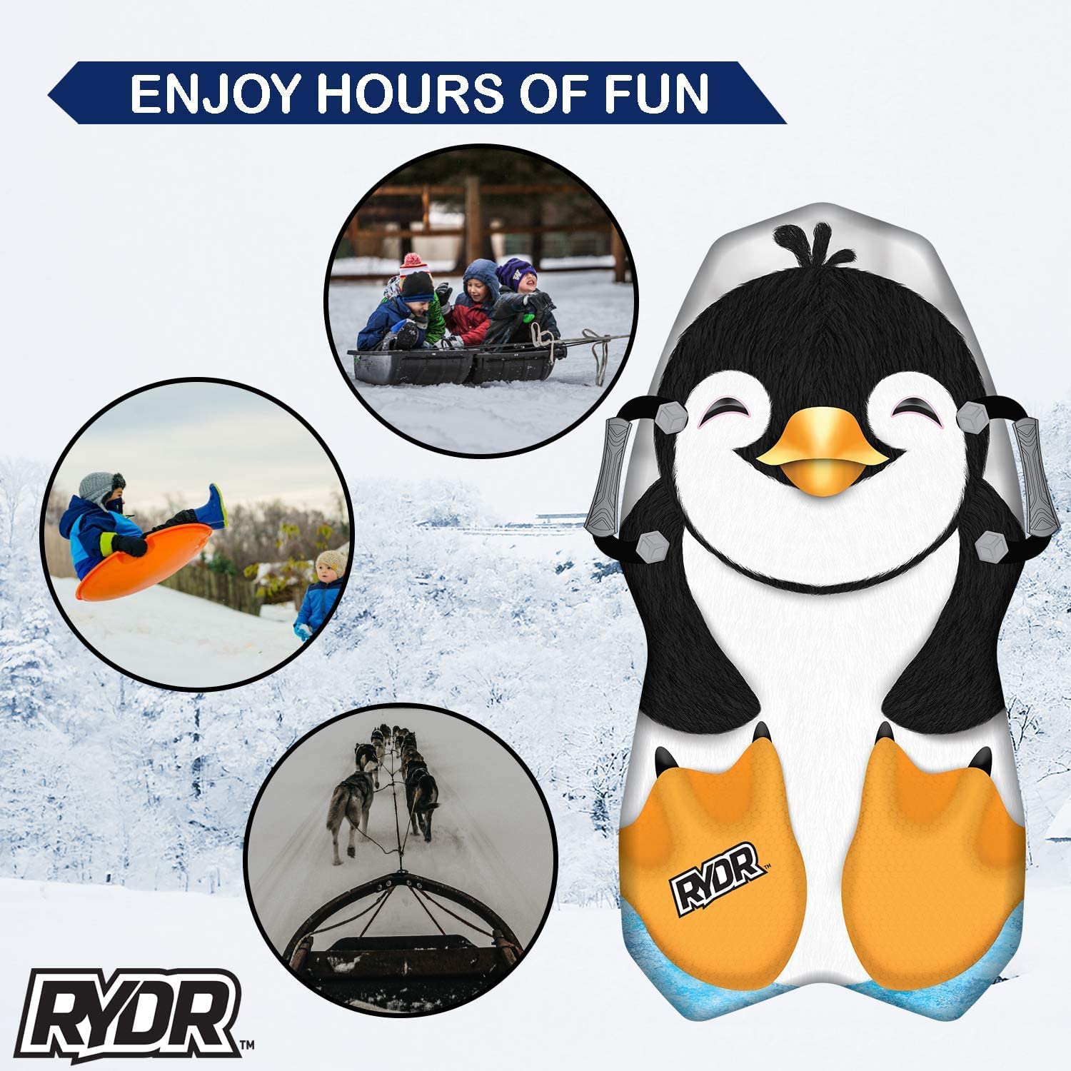 36" Foam Snow Sled A72206