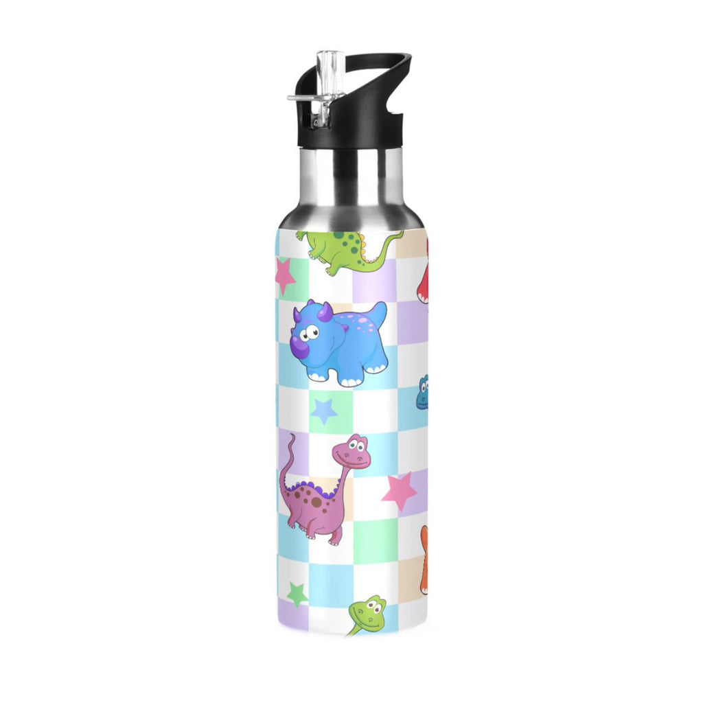 Stainless Steel Water Bottle with Straw Lid Vacuum Insulated 20 OZ A729