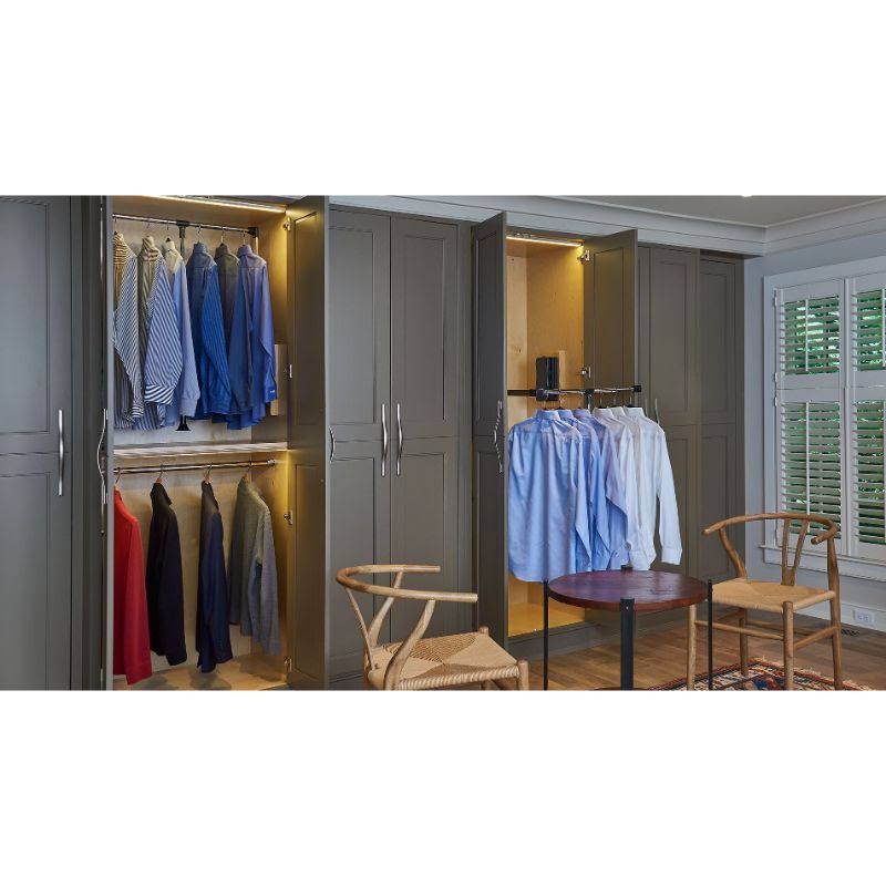 Adjustable Pull-Down Closet Rod M6103