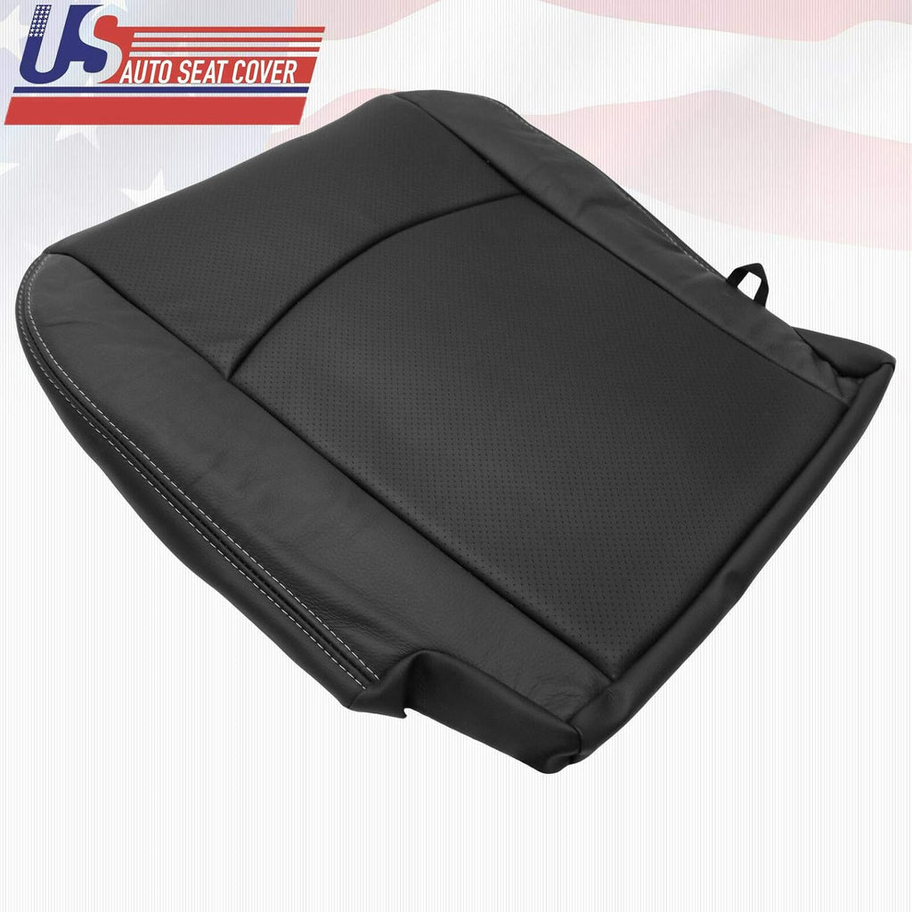 Perforated Leather Driver Bottom Seat Cover for Dodge Ram Laramie V939075