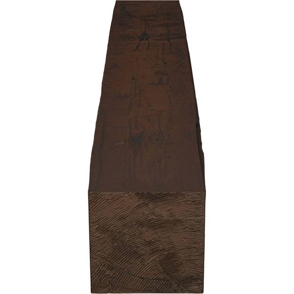 Hand Hewn Faux Wood Fireplace Mantel E847