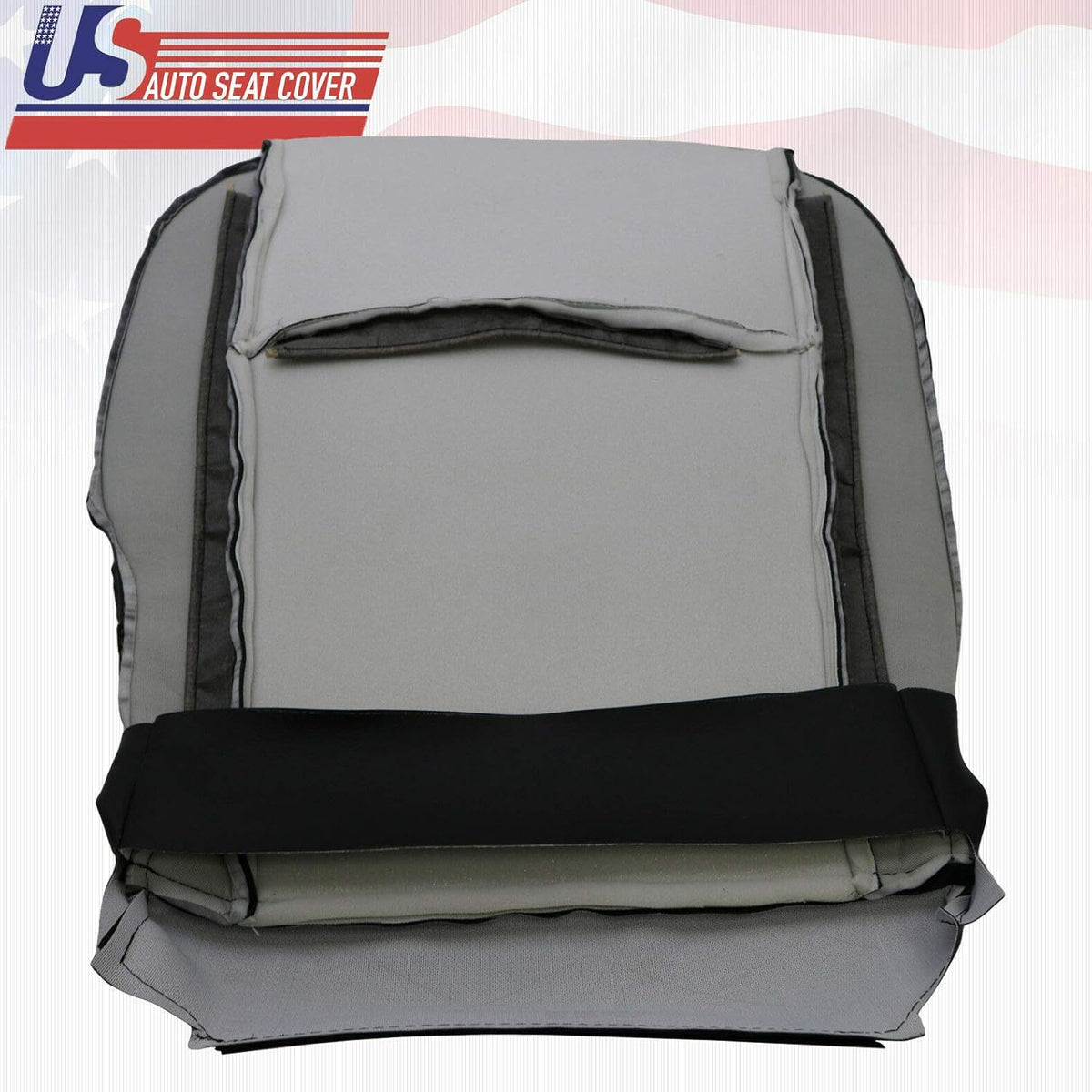Perforated Leather Driver Bottom Seat Cover for Dodge Ram Laramie V939075