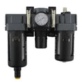 3/8x22 NPT Polycarbonate Air Filter Regulator and Lubricator System R49200