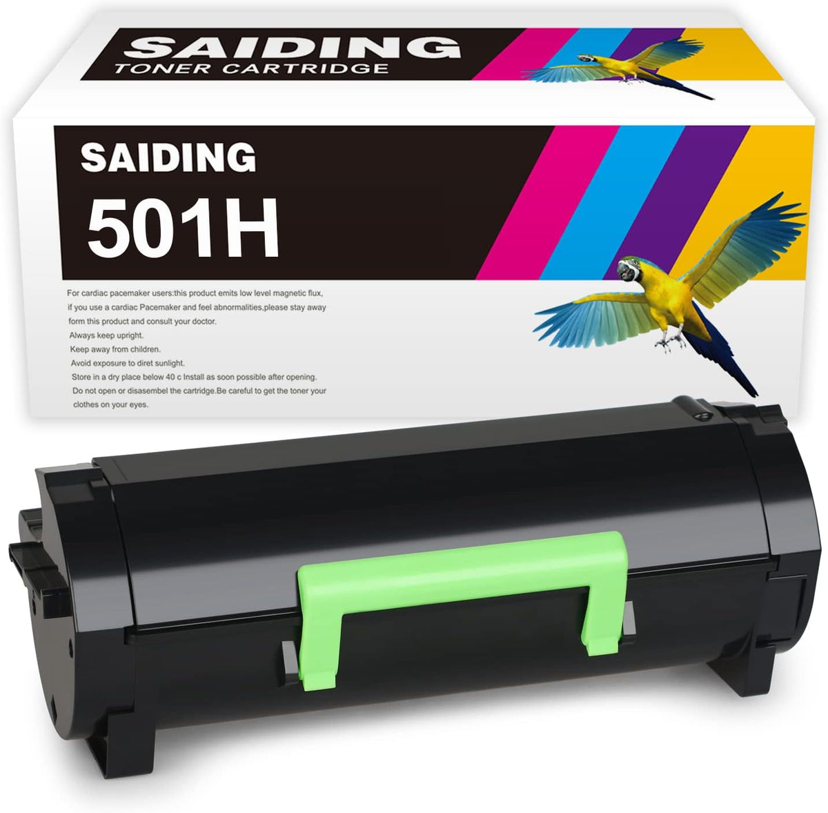 Remanufactured Toner Cartridge Black High Yield 1pack V97139