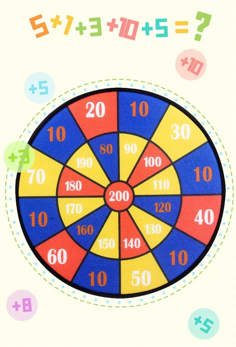 Sticky Ball Dart Board Target Game T59350