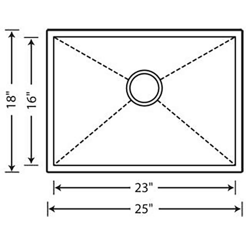 Stainless Steel Kitchen Sink N983068