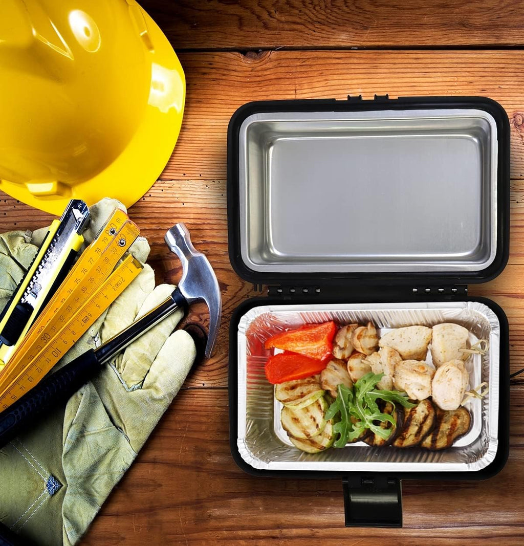 Black 1.6 Qt Heating Lunch Box Stove Pack of 2 T79231