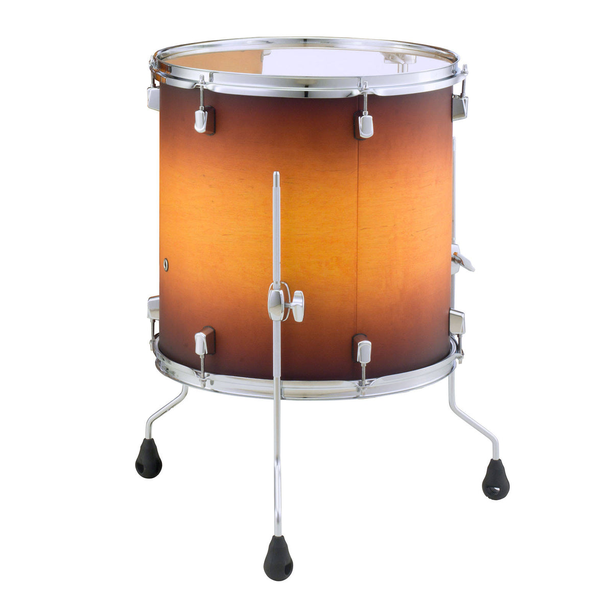 Satin Brown Burst Maple Floor Tom T25556
