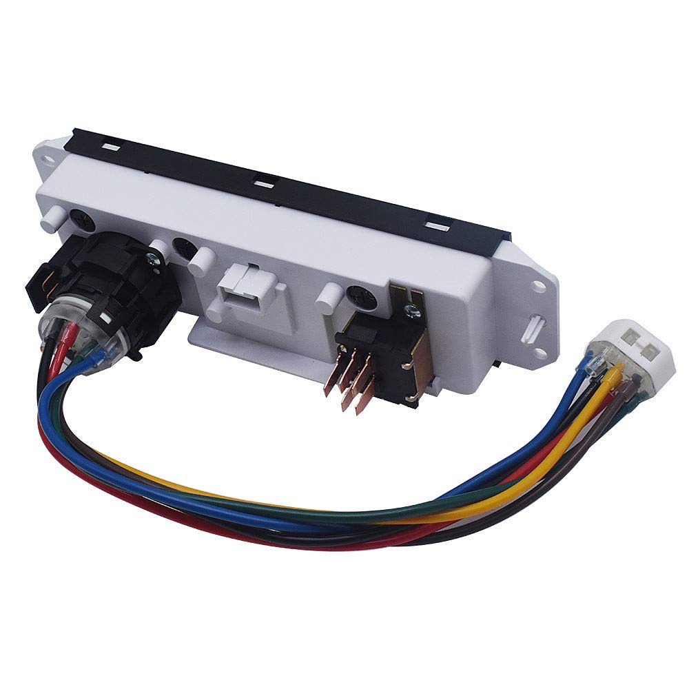 HVAC Control Panel with Blower Motor Switch for Jeep Wrangler TJ Pack of 2 K326