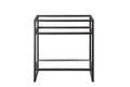 Matte Black Stainless Steel Sink Console M461