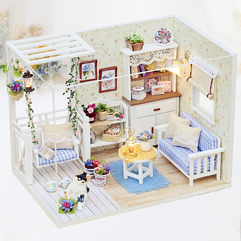Mini DIY House Building Model Toy F555