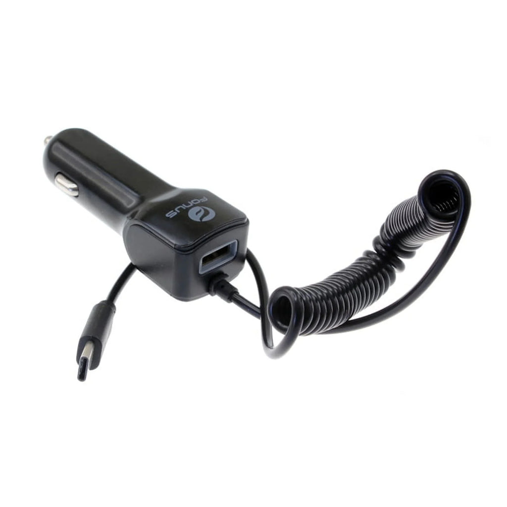 3.1A Type-C Car Charger & Magnetic Car Mount for Galaxy S24/Ultra/Plus C4066