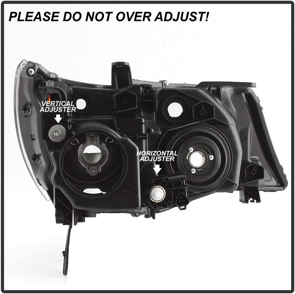 Projector Headlights Headlamps Assembly Left+Right H595