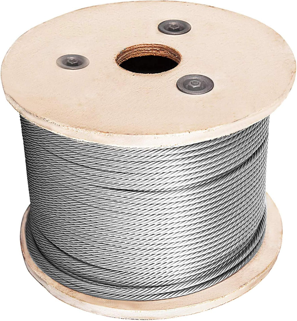 304 Stainless Steel Cable Railing 3/16” x 500Ft Wire Rope U9264