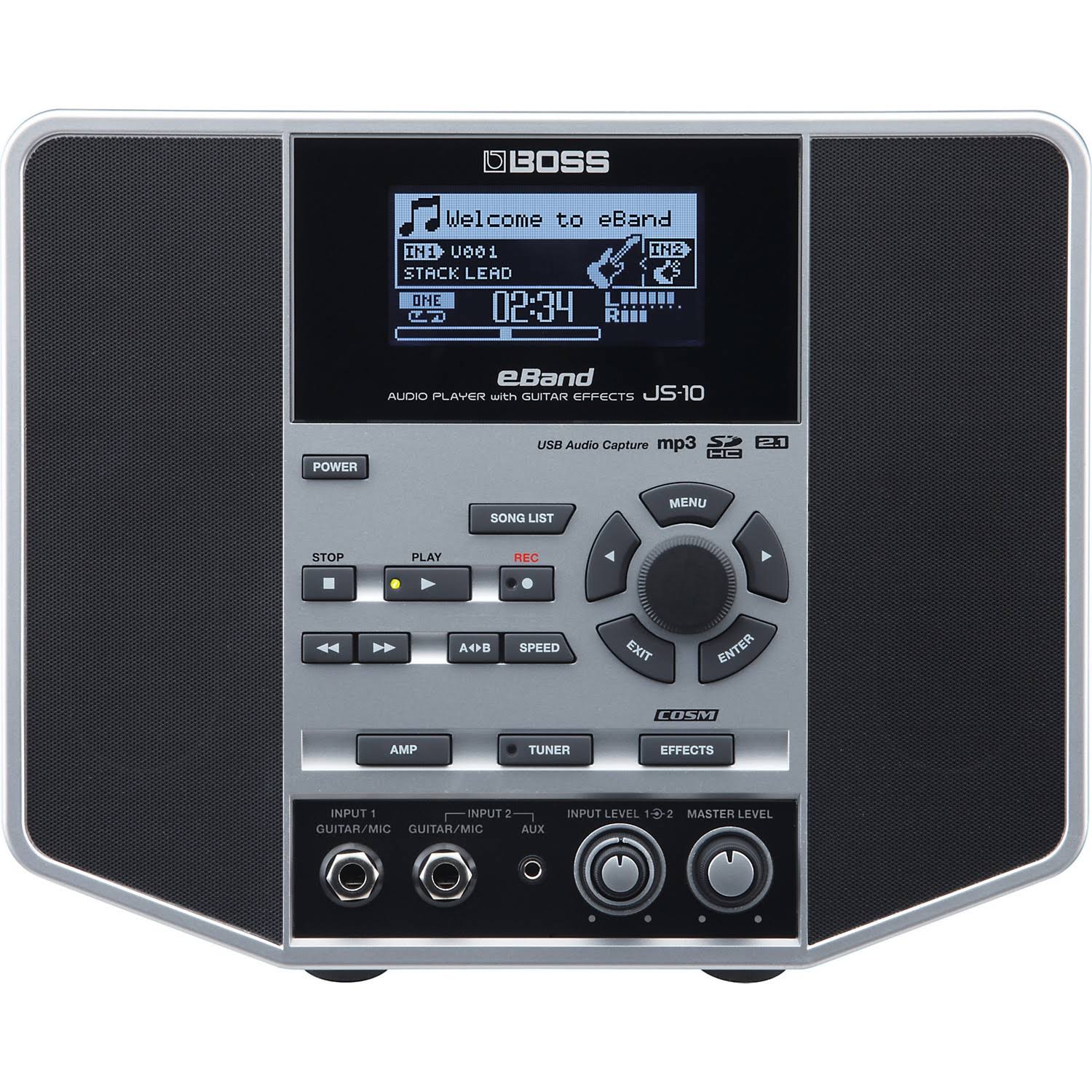 Audio Player with Guitar Effects C534