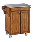Kitchen Cart with Stainless Steel Top T653