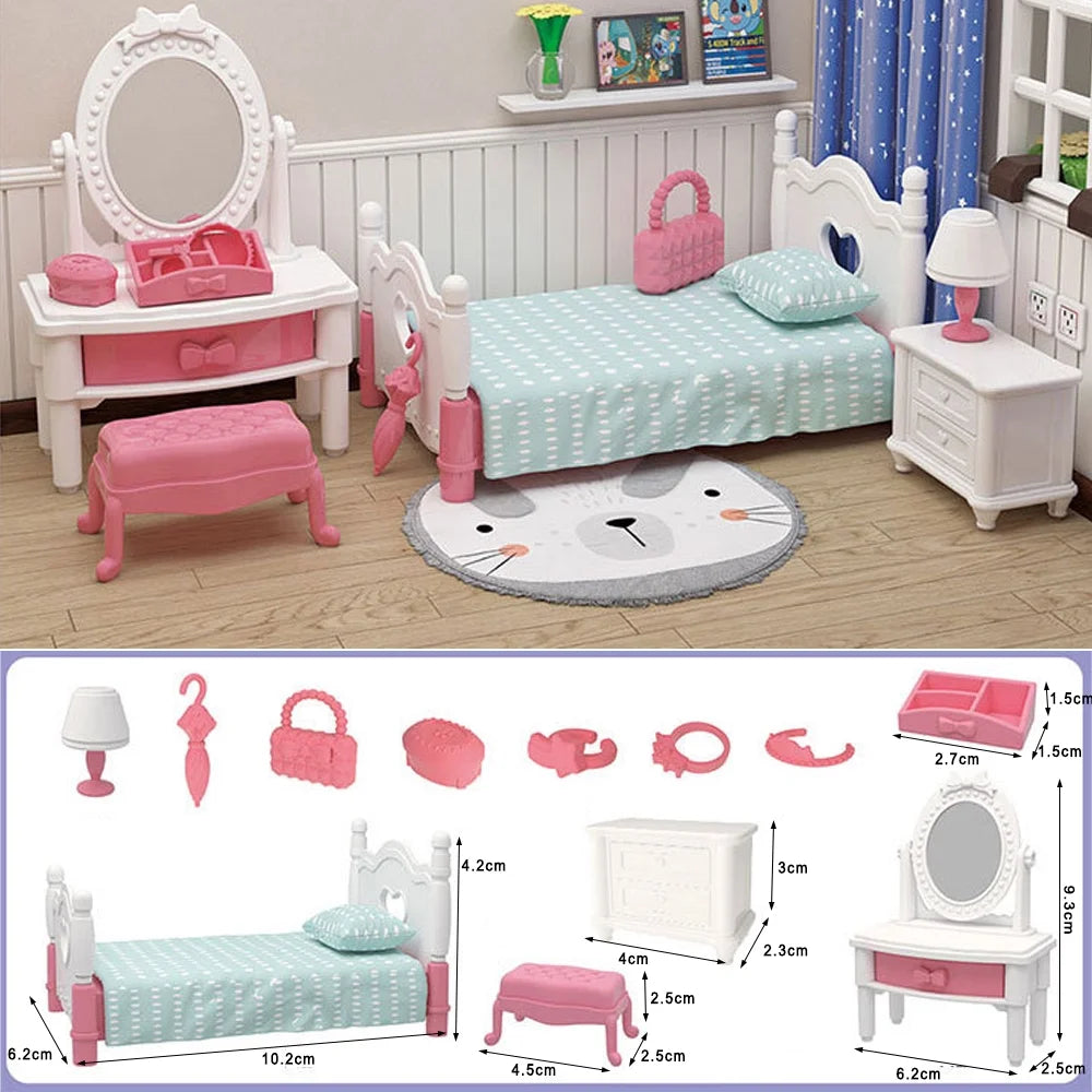 1:12 Dollhouse Furniture Family Toys Set Z174905