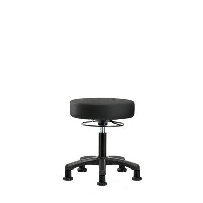 Black Height Adjustable Lab Stool J280
