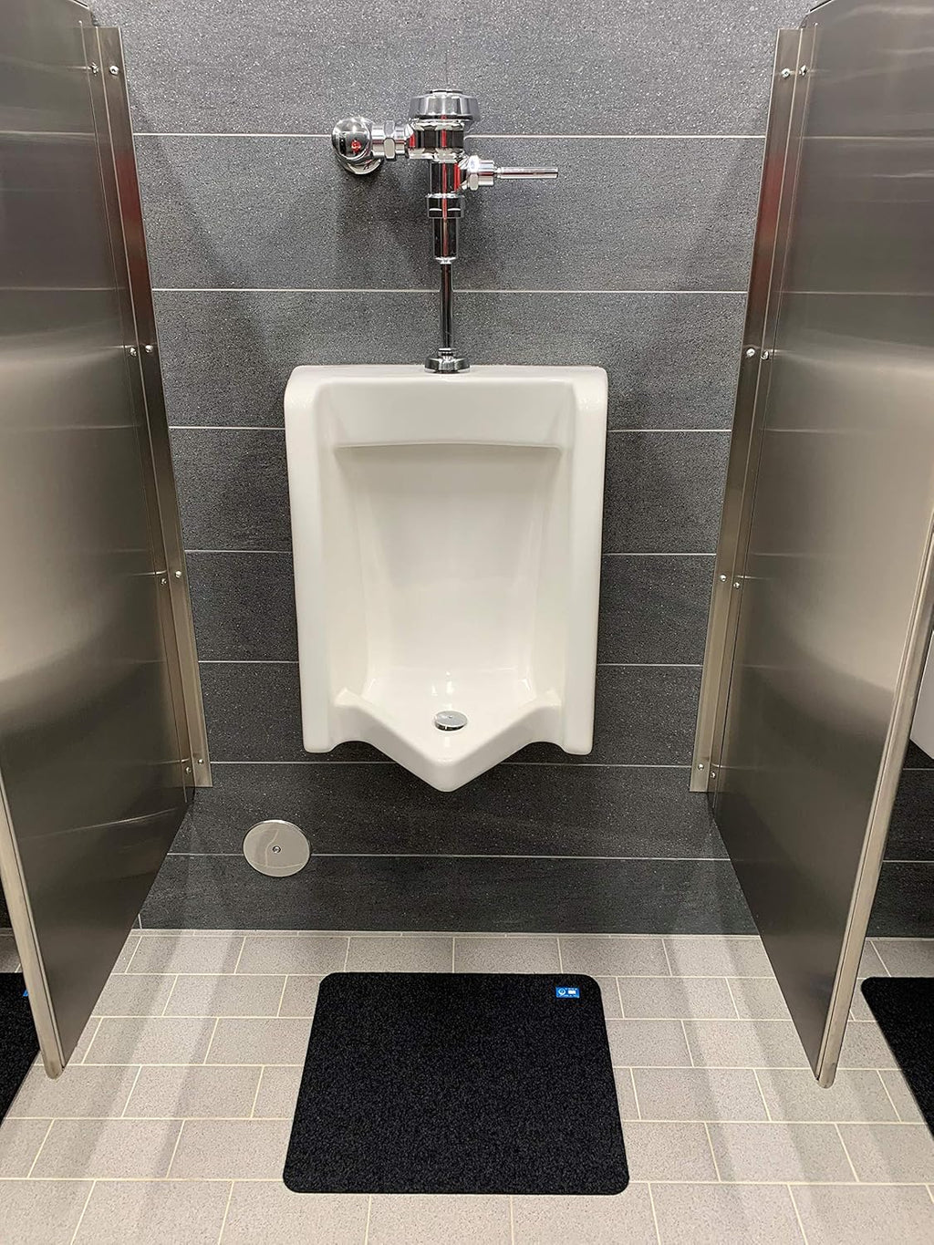 Charcoal Disposable Urinal Mats, Case of 6, Pack of 2 T1371